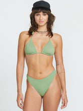 Volcom Simply Seamless Skimpy Bikini Bottom - Grass Green